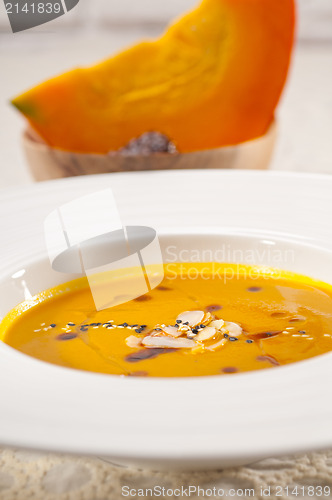 Image of classic pumpkin soup