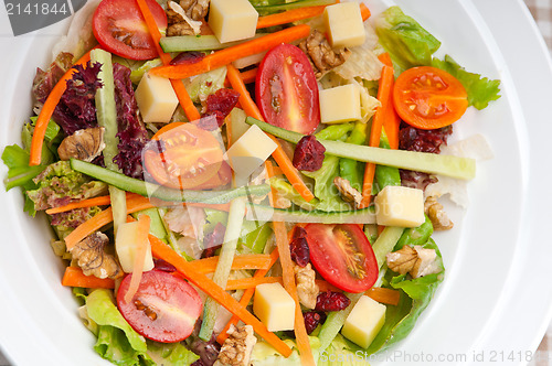 Image of Fresh colorful healthy salad