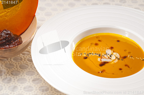 Image of classic pumpkin soup