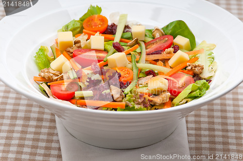 Image of Fresh colorful healthy salad