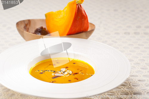 Image of classic pumpkin soup