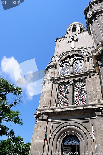 Image of Assumption Cathedral (Cathedral of the Assumption of the Virgin; Dormition of the Theotokos Cathedral) in Varna, Bulgaria