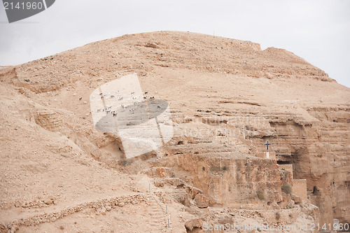 Image of Saint George monastery in judean desert