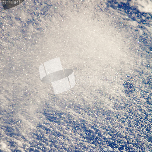 Image of snow background