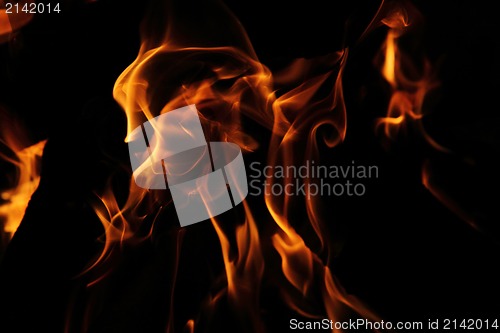 Image of fire background