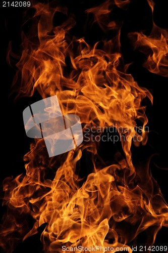 Image of fire background