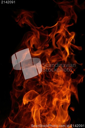 Image of fire background