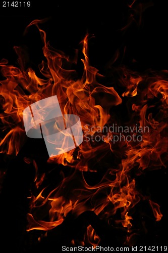 Image of fire background