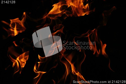 Image of fire background