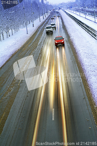 Image of winter road