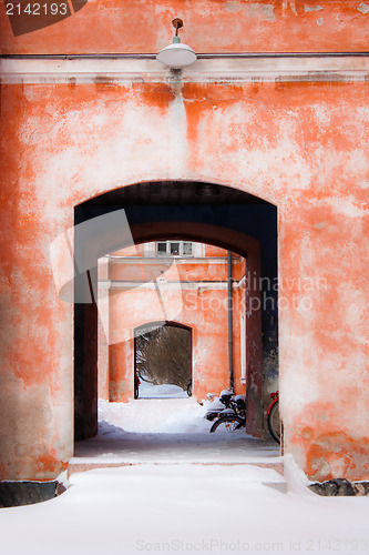 Image of Red walls