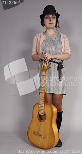 Image of Playing the guitar