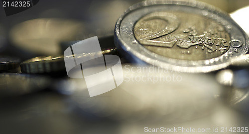 Image of Close up photo of money