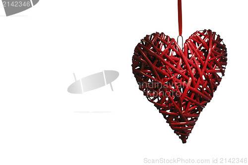 Image of Hand made red heart