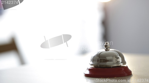 Image of Close up photo of a bell 