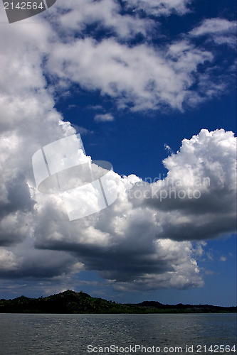 Image of cloudy hill