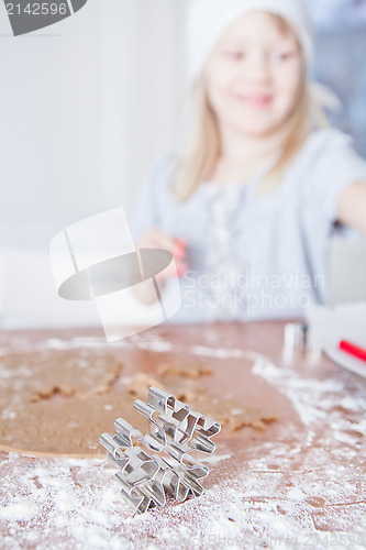 Image of Star shaped gingerbread cutter