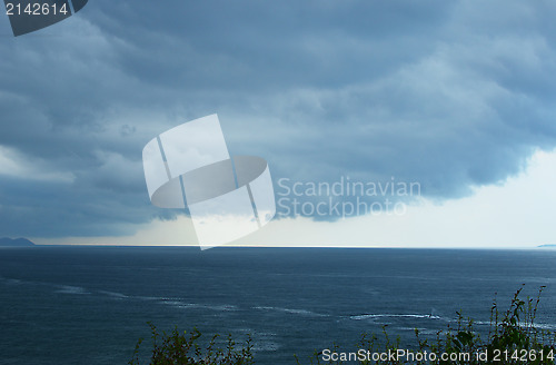 Image of sea storm