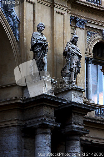 Image of  marble statue of divinity