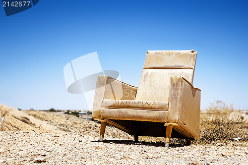 Image of old chair outdoor