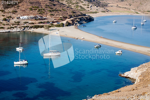 Image of yacht rest in Greece