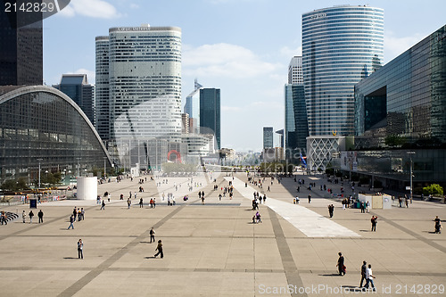 Image of view of La Defense, Paris