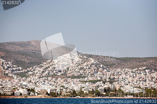 Image of Athens view from the sea