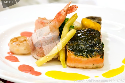 Image of Steamed Red Snapper with Shrimps