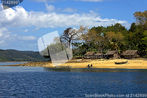 Image of sail house cabin  people