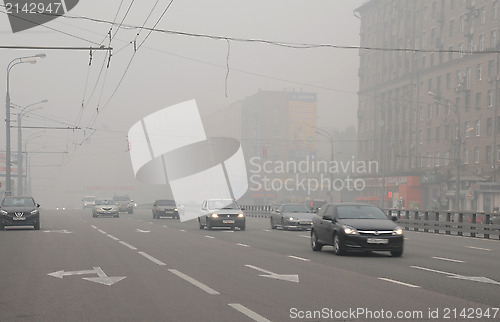 Image of Smog in Prospekt Mira