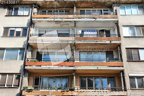 Image of Poor apartment building