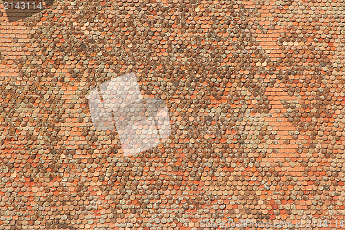 Image of Roof tile background