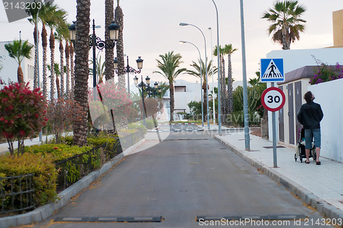 Image of Street in residential area