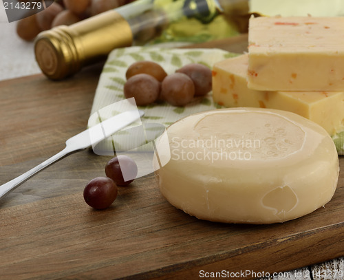 Image of Cheese And Wine