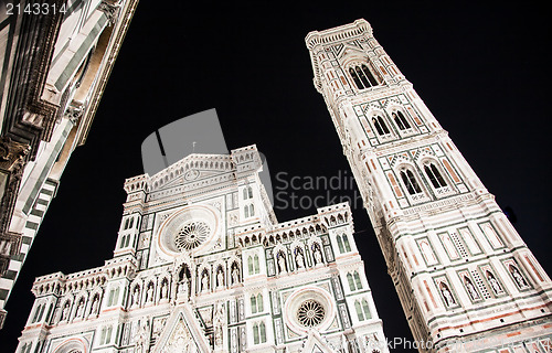 Image of Florence Duomo by night