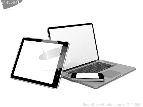 Image of Set of Computer Equipment.