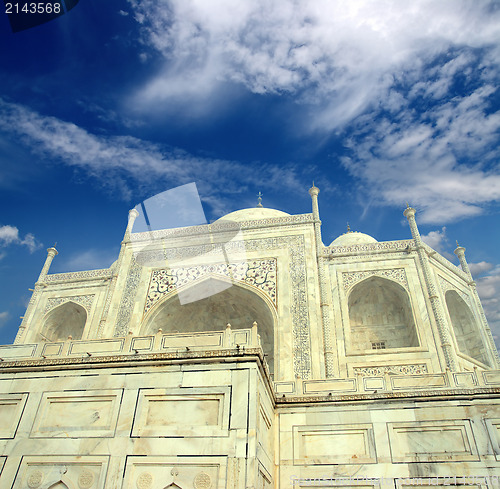Image of Taj Mahal - famous mausoleum