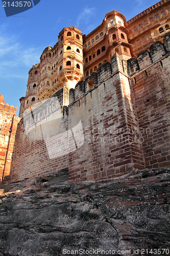 Image of Mehrangarh fort in Jodhpur India