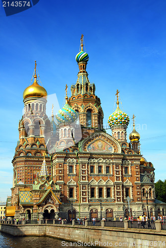 Image of Christ the Savior Cathedral in St. Petersburg