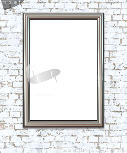 Image of Empty Frame on Wall.