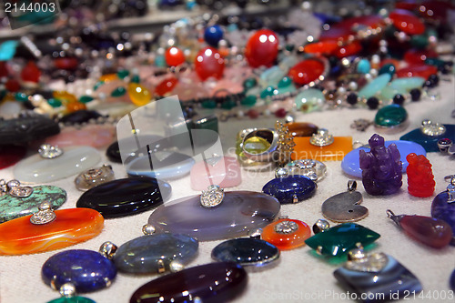 Image of gems and jewelry