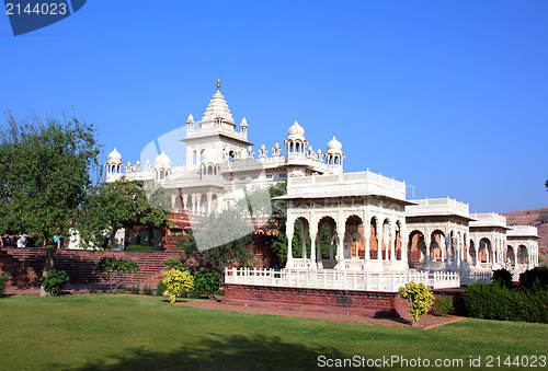 Image of Jaswant Thada mausoleum in India