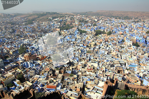 Image of jodhpur blue city in india