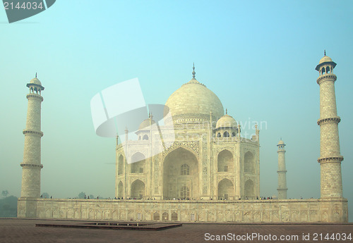 Image of Taj Mahal - famous mausoleum