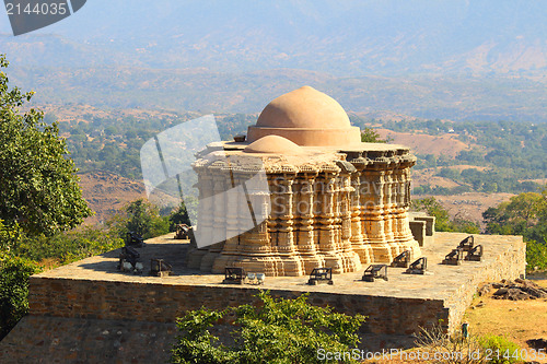 Image of jain temple in kumbhalgarh fort