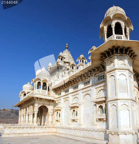 Image of Jaswant Thada mausoleum in India