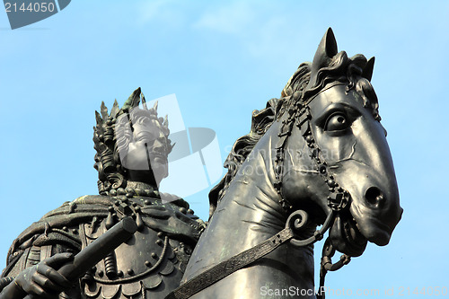 Image of Peter 1 monument in Saint-petersburg