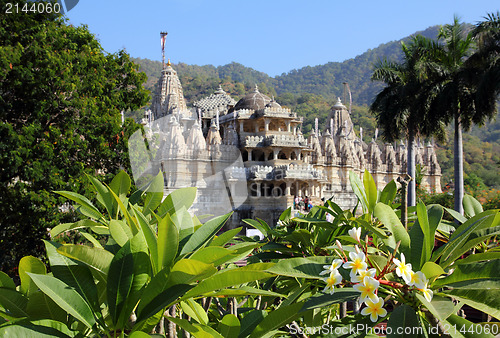 Image of hinduism temple ranakpur in india