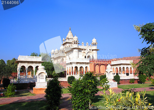 Image of Jaswant Thada mausoleum in India