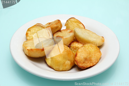 Image of baked potato on plate
